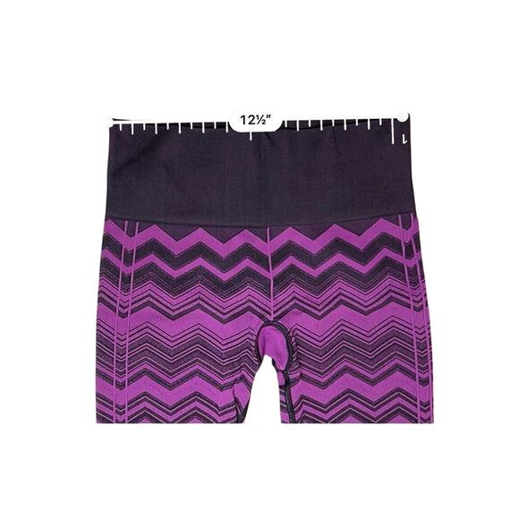 Lululemon Ebb to Street Heathered Plum Chevron Pant 6 Athleisure‎ Activewear - Picture 3 of 11